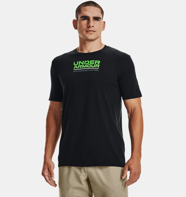 UAショートスリーブ Tシャツ マルチカラー ボックスロゴ（トレーニング/MEN）